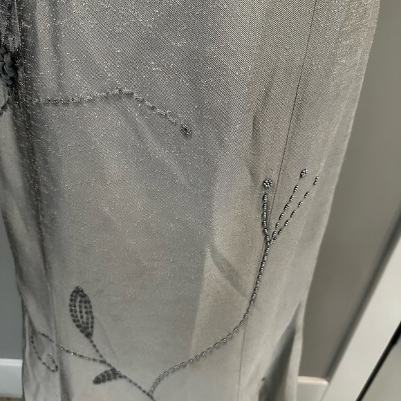 Dress embroidered Gray size M - Picture 4 of 7
